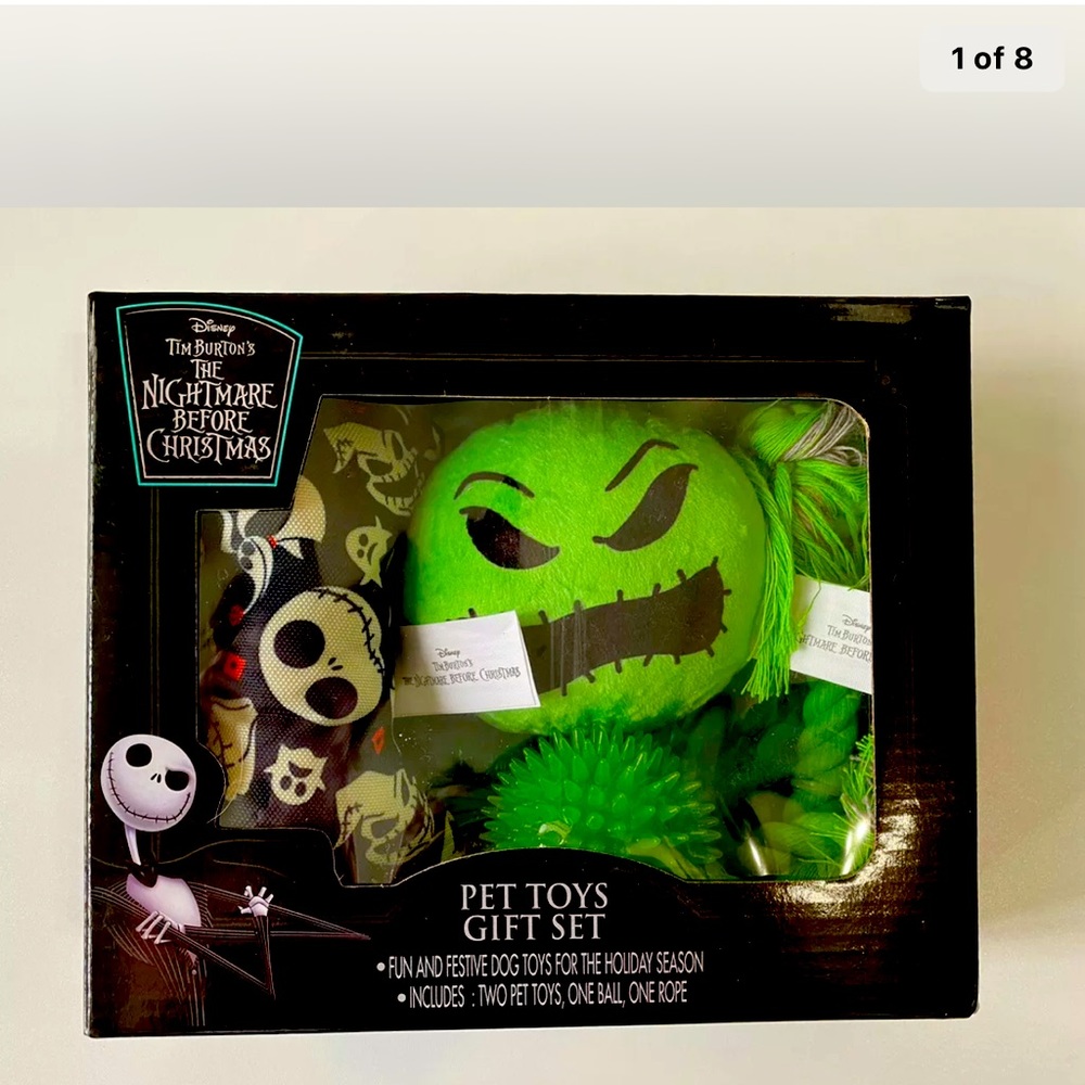 Nightmare before Christmas pet toy set